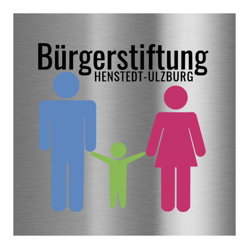 V2A Edelstahlschild in verschiedenen Größen, individuell personalisierbar.