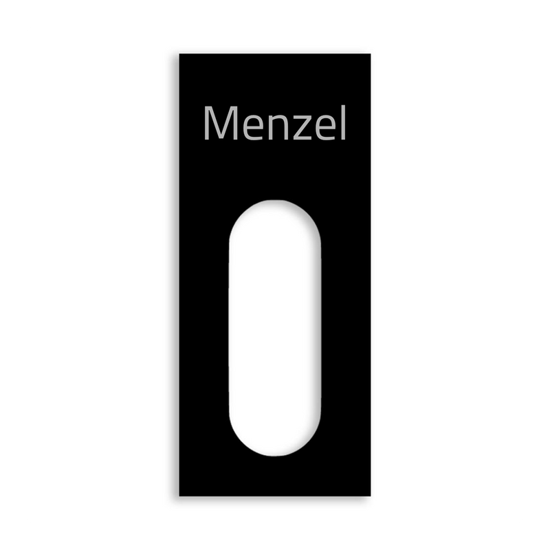 Reolink Türklingel Dekorschild V2A Edelstahl - 20x16cm / 10x23cm