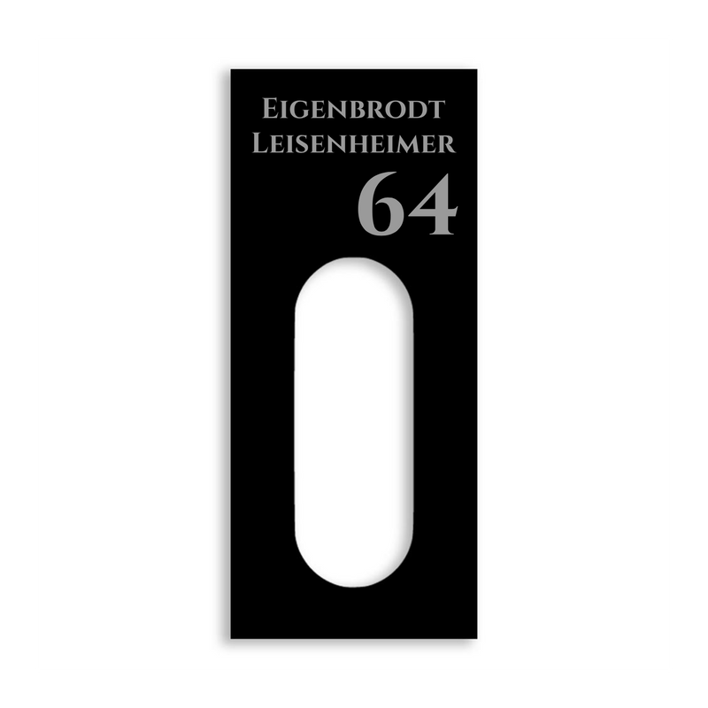 Reolink Türklingel Dekorschild V2A Edelstahl - 20x16cm / 10x23cm