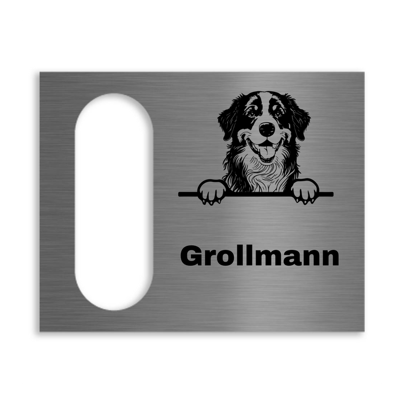 Reolink Türklingel Dekorschild V2A Edelstahl - 20x16cm / 10x23cm