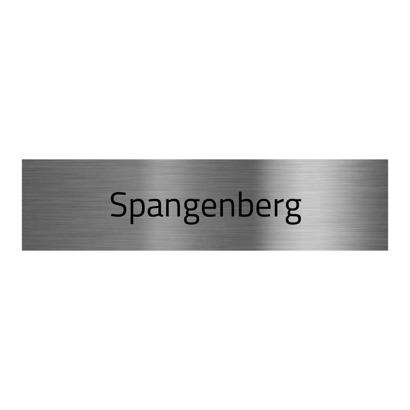 V2A Edelstahlschild in verschiedenen Größen, individuell personalisierbar.