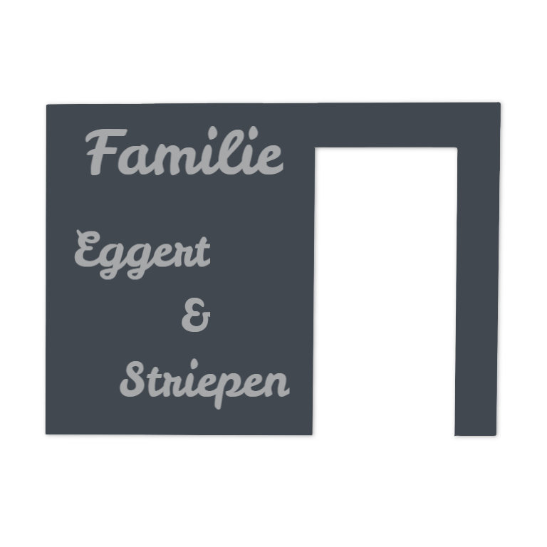Dekorschild für "Ring Akku-Videotürklingel, Akku-Videotürklingel Plus und Akku-Videotürklingel Pro" aus V2A Edelstahl - 200 x 145 mm oder bei Gravur oben 100 X 200 mm- Weiß / Anthrazit pulverbeschichtet oder Edelstahl gebürstet