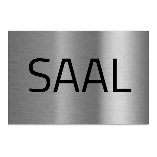 V2A Edelstahlschild in verschiedenen Größen, individuell personalisierbar.