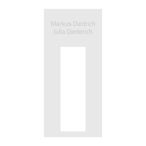 Dekorschild für "Eufy E340"aus V2A Edelstahl - 18 x 20 cm  oder 22 X 10 cm- Weiß / Anthrazit pulverbeschichtet oder Edelstahl gebürstet