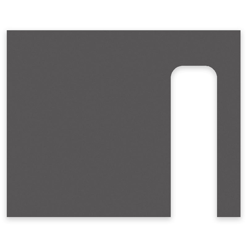 V2A Edelstahl Dekorschild für Blink Video Doorbell - 20x16cm & 20x10cm - Weiß, Anthrazit, Gebürstet