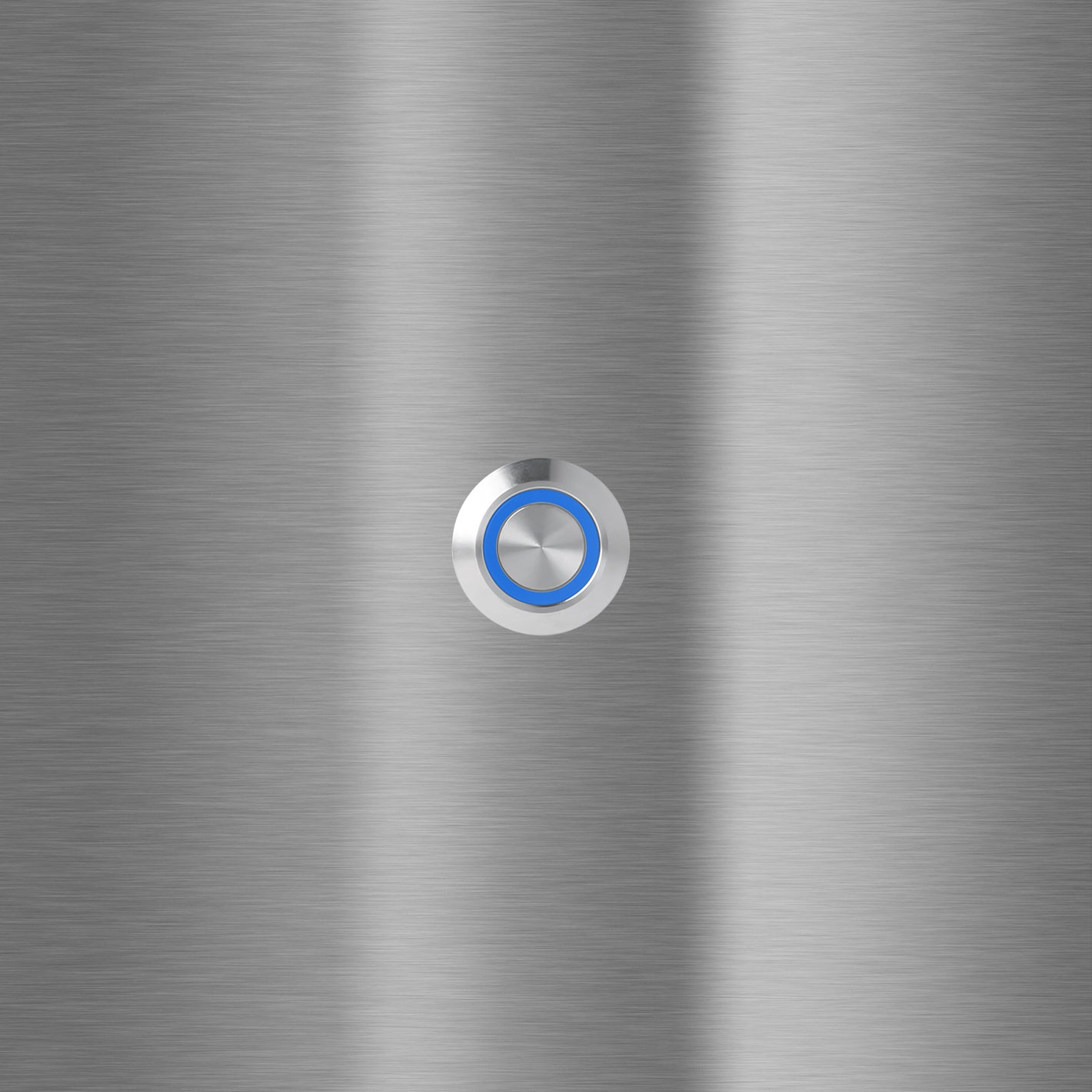 Bochum 12 x 12 cm Edelstahl (V2A) Türklingel - ohne Gravur - Anthrazit oder Weiß pulverbeschichtet- LED - Aufputz / Unterputz