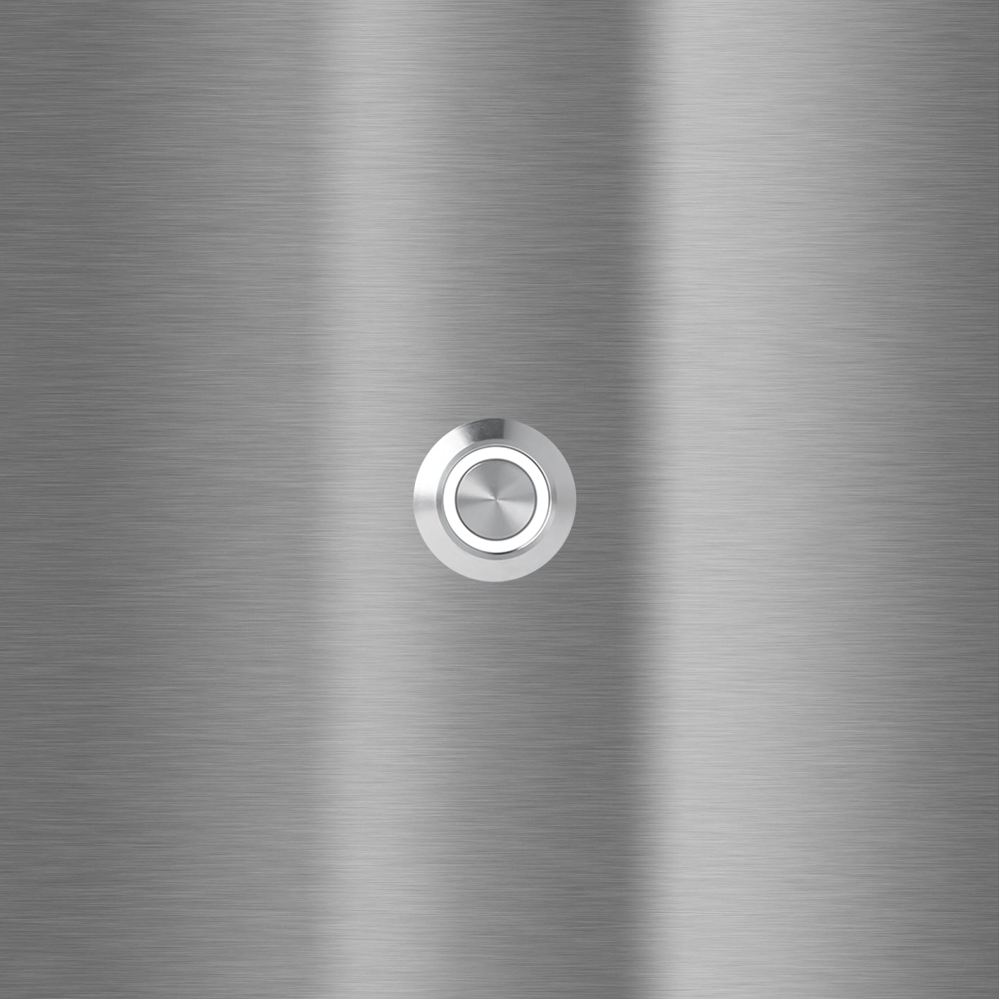 Bochum 12 x 12 cm Edelstahl (V2A) Türklingel - ohne Gravur - Anthrazit oder Weiß pulverbeschichtet- LED - Aufputz / Unterputz