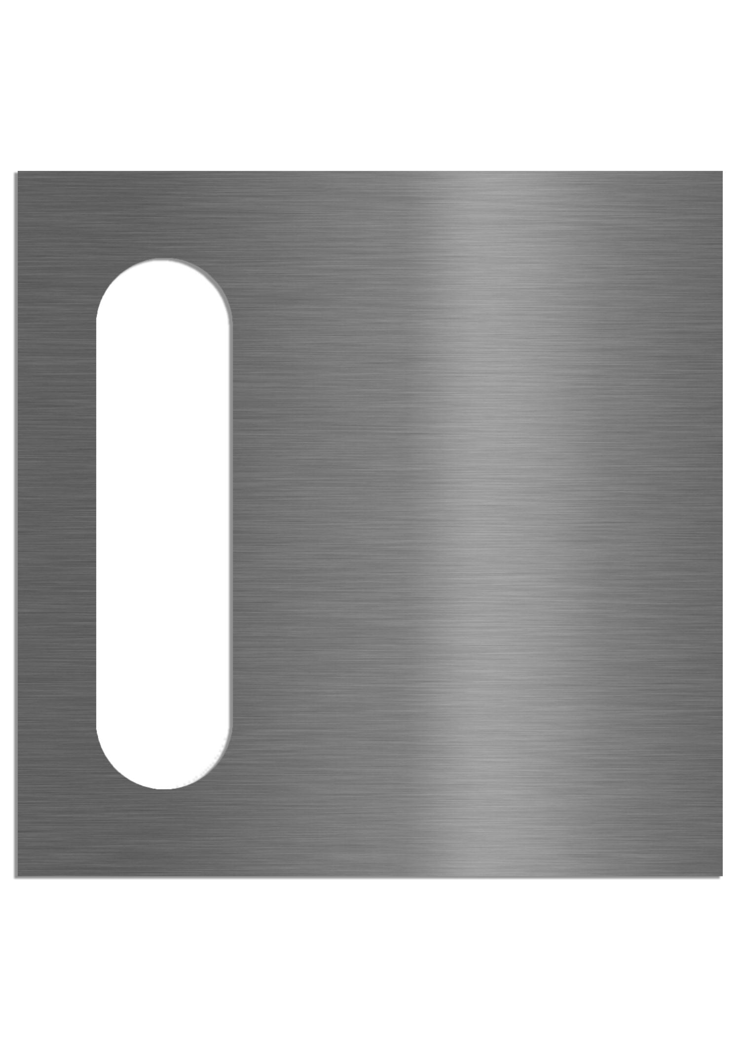 V2A Edelstahl Dekorschild Reolink Video Doorbell - 20x20cm / 25x10cm