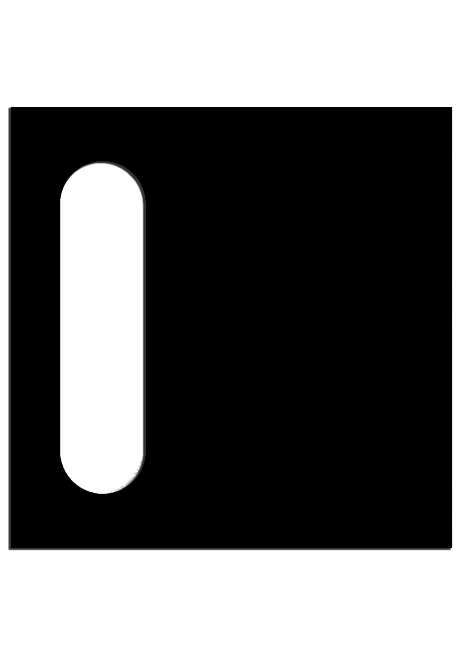 V2A Edelstahl Dekorschild Reolink Video Doorbell - 20x20cm / 25x10cm