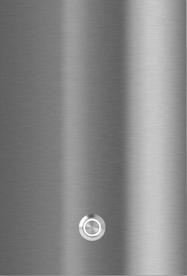 Türklingel Tokio XXL 17x25 cm Edelstahl (V2A) Türklingel - ohne Gravur - Edelstahl, Anthrazit oder Weiß pulverbeschichtet- LED - Aufputz / Unterputz