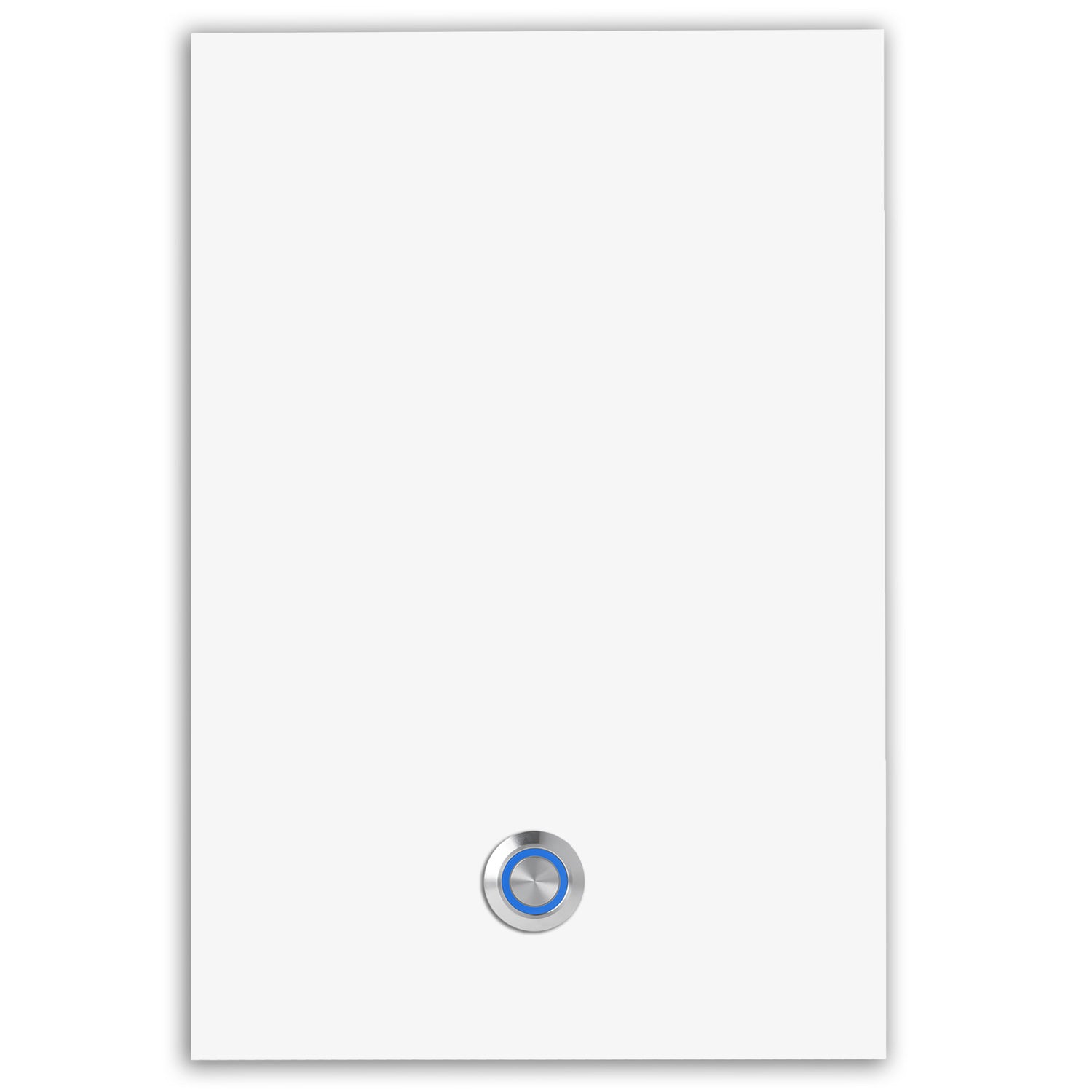 Türklingel Tokio XXL 17x25 cm Edelstahl (V2A) Türklingel - ohne Gravur - Edelstahl, Anthrazit oder Weiß pulverbeschichtet- LED - Aufputz / Unterputz