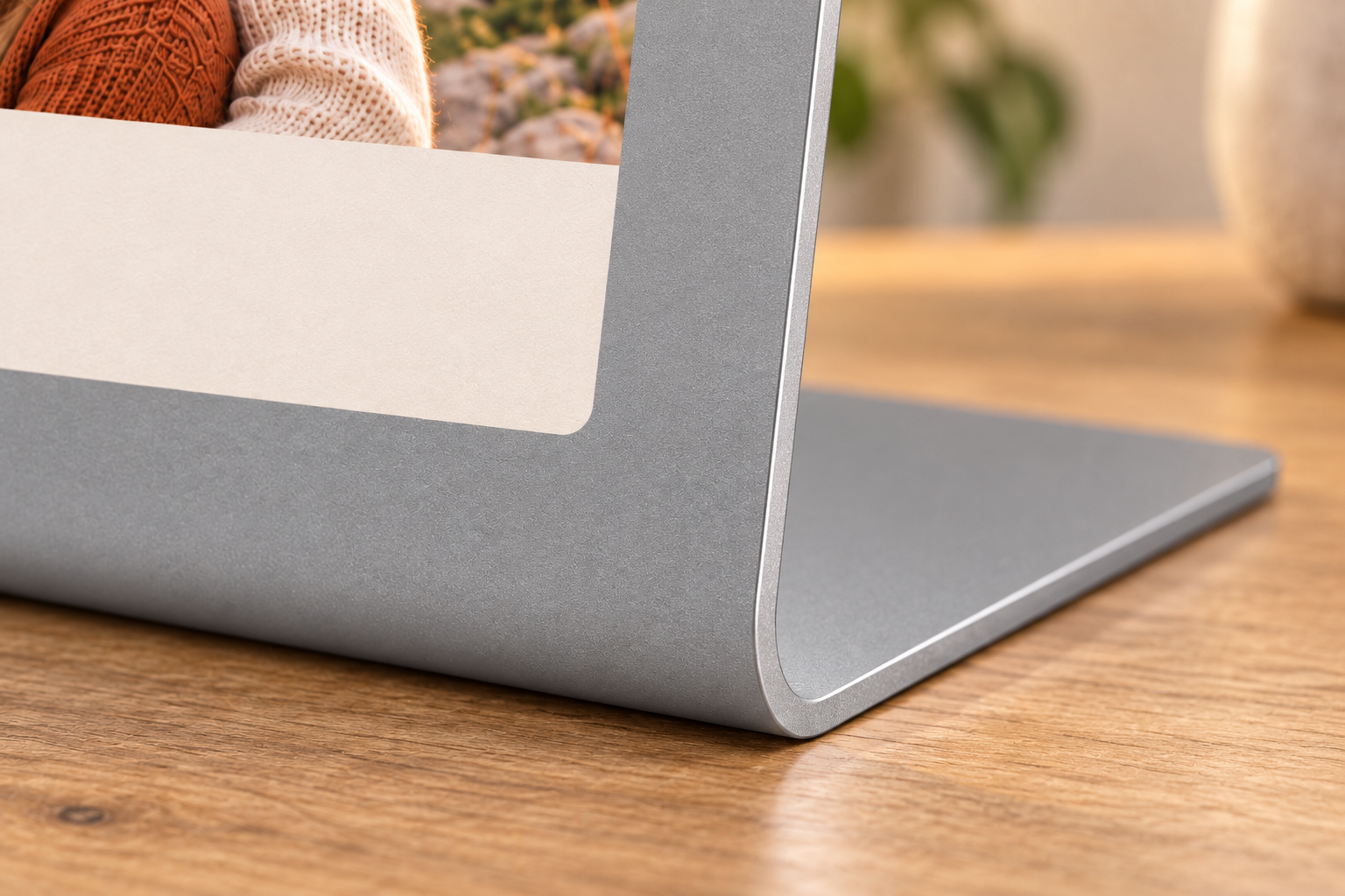 Fotoaufsteller – Gestaltungsbeispiel Detail