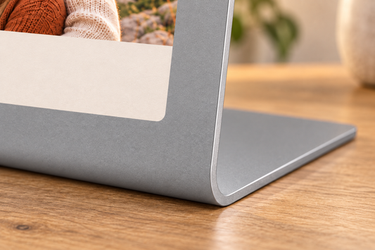 Fotoaufsteller – Gestaltungsbeispiel Detail