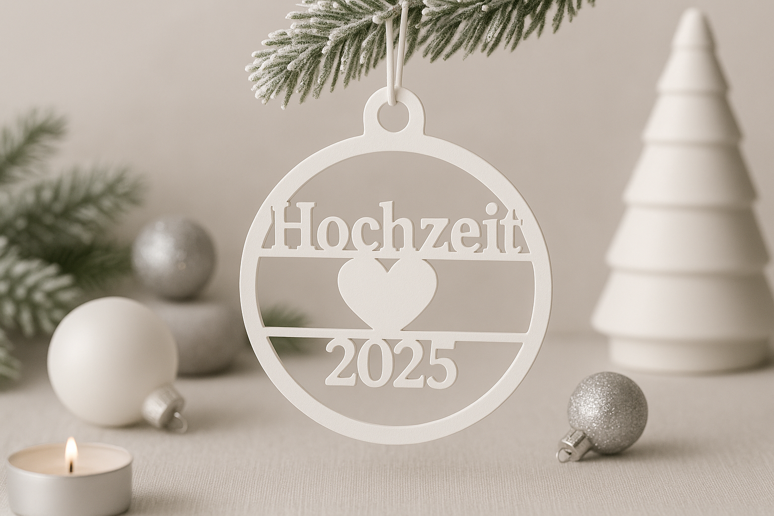 Lifestyle-Bild weiß pulverbeschichtet