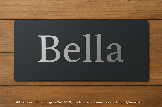 Nahaufnahme Anthrazit Detail