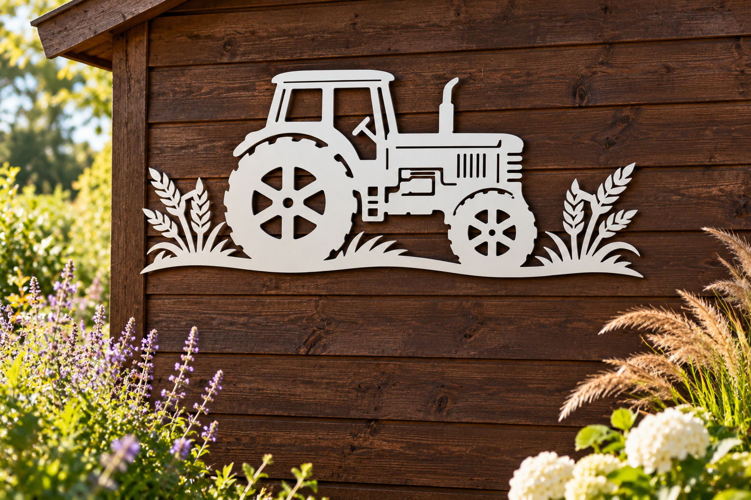 Oldtimer-Traktor Wanddeko – Ansicht 5