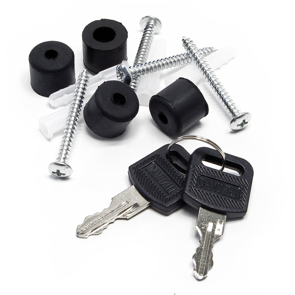 Moderner Briefkasten Manhatten 1 mit Zeitungsfach - Weiss pulverbeschichtet