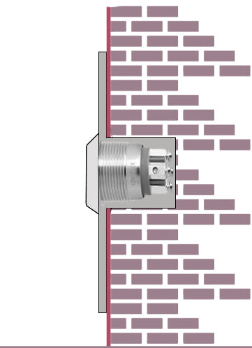 Aufputzrahmen verschiedene Größen anthrazit oder weiß