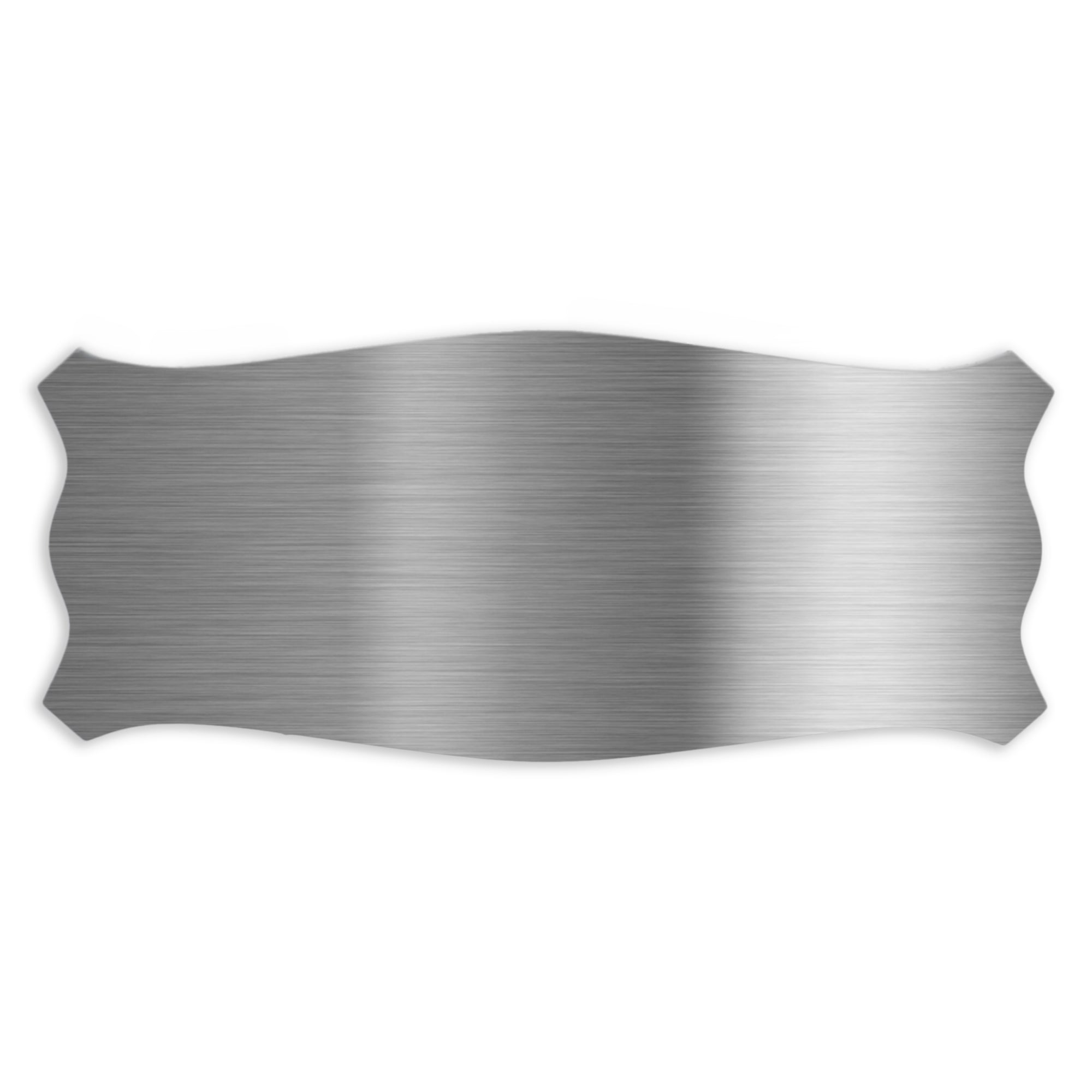 V2A Edelstahlschild in verschiedenen Größen, individuell personalisierbar.