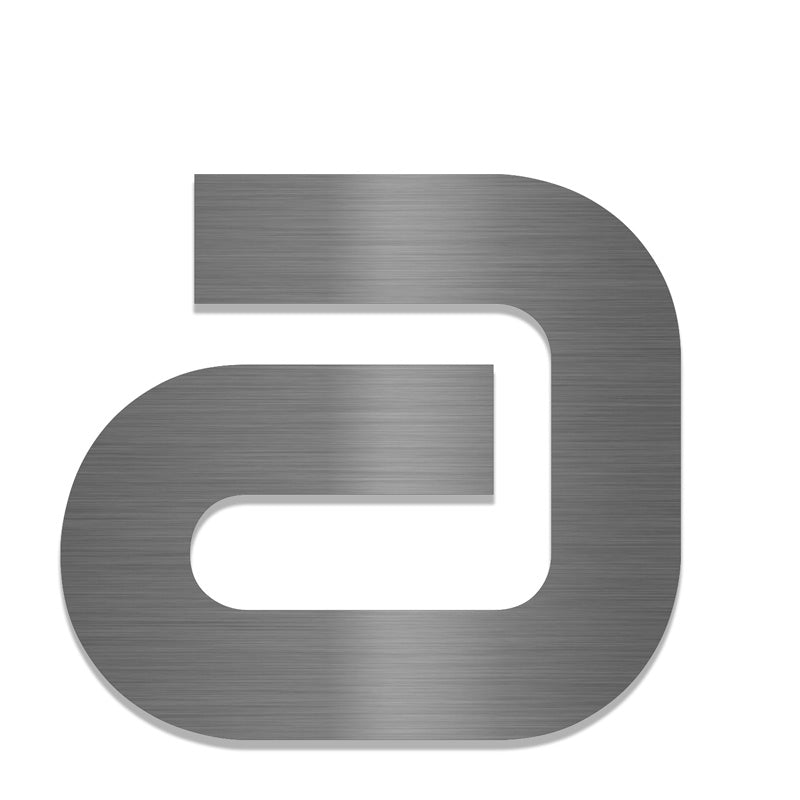 V2A Edelstahl Hausnummer Ziffer a